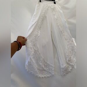 goa White Rayon pants #A2